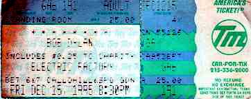 Electric Factory Ticket