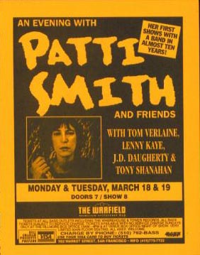 Warfield Handbill