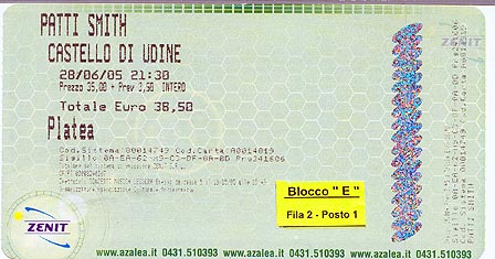 Udine Ticket